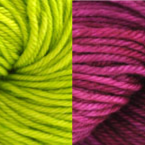 Apple Green & Magenta